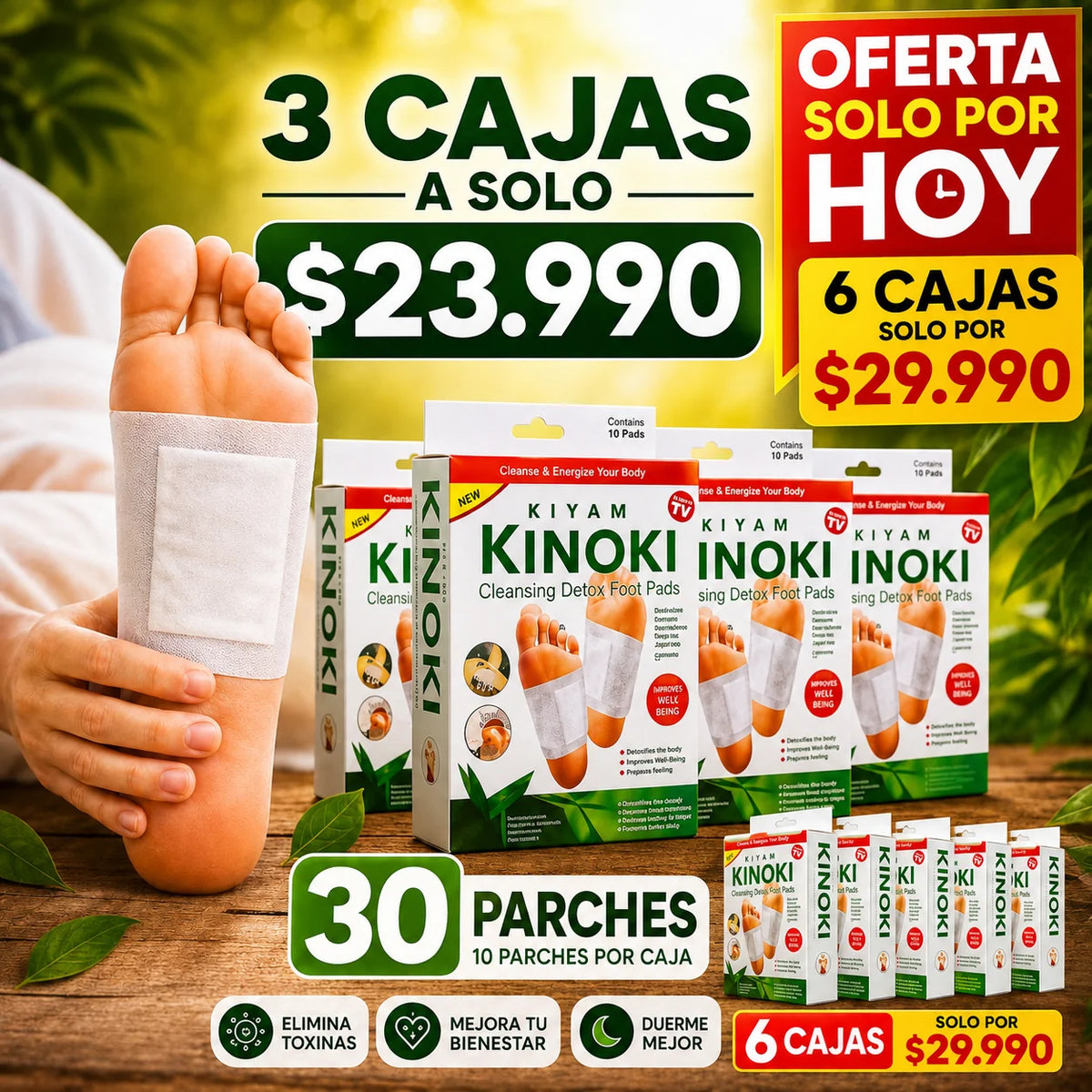 Parches Kinoki