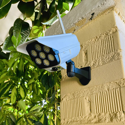 Foco Solar con Sensor de Movimiento — Diseño Cámara